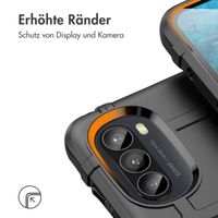 imoshion Rugged Shield Backcover für das Motorola Moto G52 / G82 - Schwarz