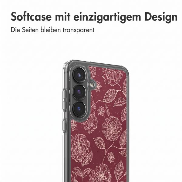 imoshion Design Hülle Samsung Galaxy S25 FE - Deep Rose