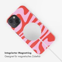 Selencia Vivid Rückabdeckung mit MagSafe Apple iPhone 13 - Dream Swirl Pink