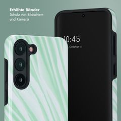 Selencia Vivid Back Cover Samsung Galaxy S23 - Nature Grayed Jade