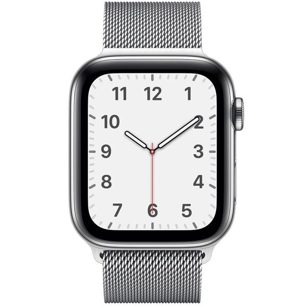 Apple Mailänder Fitness-Armband für das  Apple Watch Series 1 t/m 11 / SE / Ultra (44/45/46/49 mm) - Silver