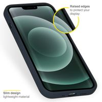 Accezz Liquid Silikoncase Apple iPhone 13 Mini - Dunkelblau
