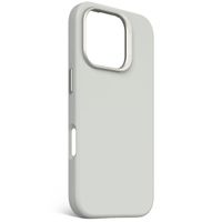 Decoded Silikon-Case MagSafe für das iPhone 16 Pro - Stone Grey