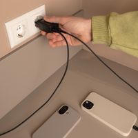 imoshion Wandladegerät - Ladegerät - USB-C- und USB-Anschluss - Power Delivery - 20 Watt - Schwarz