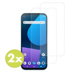 Accezz Displayschutz 2er-pack aus gehärtetem Glas Fairphone 5