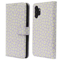 imoshion Design Klapphülle Samsung Galaxy A13 (5G) - White Daisy