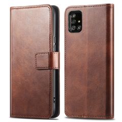 imoshion Luxuriöse Klapphülle Samsung Galaxy A51 - Dunkelbraun