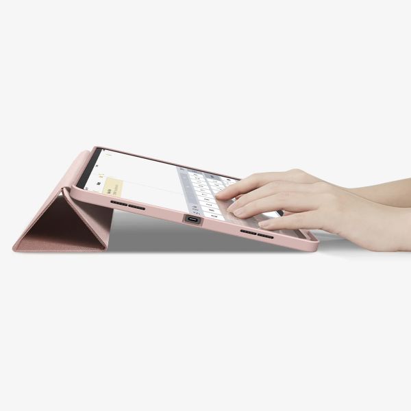 Spigen Urban Fit Klapphülle iPad Air 11 Zoll (2024) M2 / Air 5 (2022) / Air 4 (2020) - Rose Gold