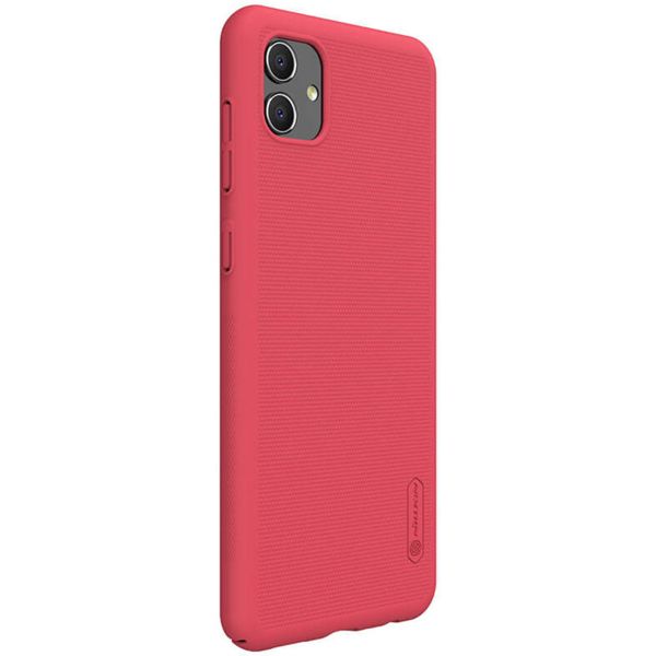 Nillkin Super Frosted Shield Case für das Samsung Galaxy A04 - Rot