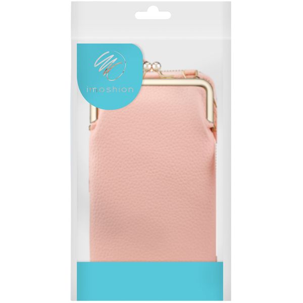 imoshion Vegane Leder-Handytasche Crossbody - Rosa