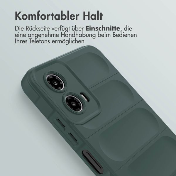 imoshion EasyGrip Backcover Motorola Moto G34 - Dunkelgrün