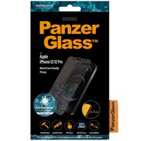 PanzerGlass Privacy Case Friendly Anti-Bacterial Displayschutzfolie für das iPhone 12 (Pro)