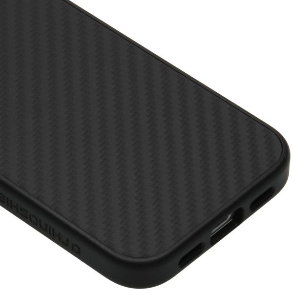 RhinoShield SolidSuit Backcover iPhone 12 Mini - Carbon Fiber Black