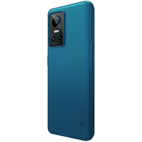 Nillkin Super Frosted Shield Case für das Realme GT Neo 3 - Blau