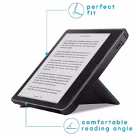 imoshion Klappbare Klapphülle Kobo Libra Colour - Dunkelgrün