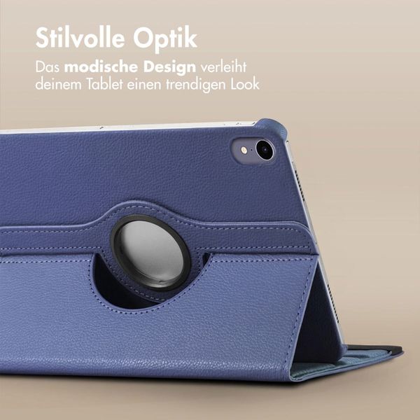 imoshion 360° drehbare Klapphülle Apple iPad Mini 7 (2024) / iPad Mini 6 (2021) - Dunkelblau