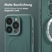 imoshion Color Back Cover mit MagSafe für das iPhone 15 Pro - Dunkelgrün