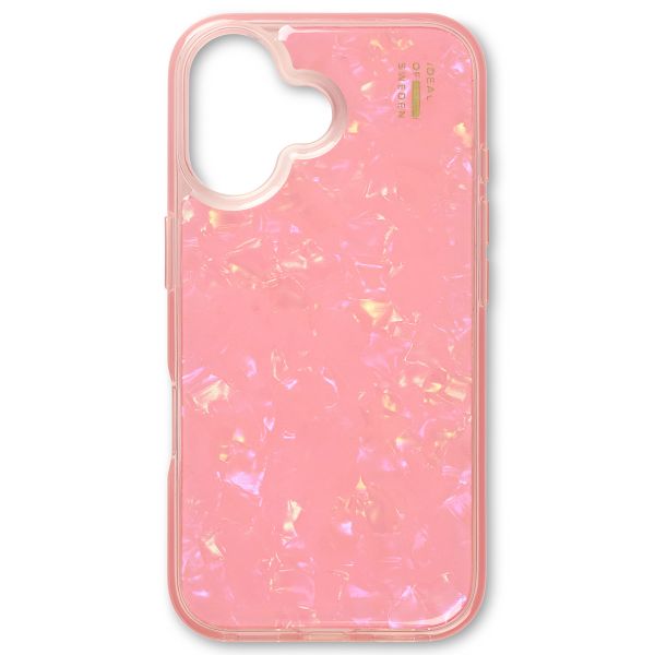 iDeal of Sweden Pearlized Case Apple iPhone 16 - Rosa