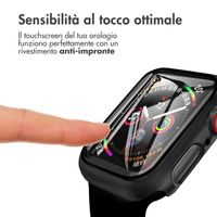 imoshion Full Cover Hard Case Apple Watch 7 / 8 / 9 - 41 mm - Schwarz