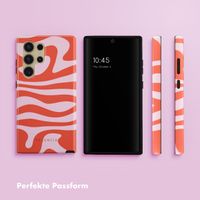 Selencia Vivid Back Cover Samsung Galaxy S24 Ultra - Dream Swirl Pink