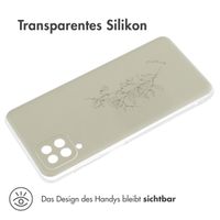 imoshion Design Hülle Samsung Galaxy A12 - Floral Green