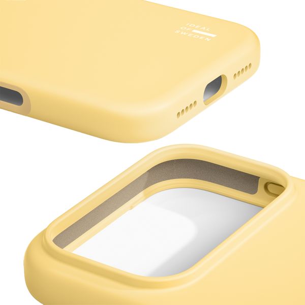 iDeal of Sweden Silikonhülle mit MagSafe Apple iPhone 17 Pro - Soft Lemon