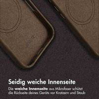 Accezz Vintage Leather Magsafe Backcover Apple iPhone 16 Pro - Rustic Brown