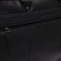 The Chesterfield Brand Boston Laptoptasche 15-15.6 Zoll - Echtes Leder - Schwarz