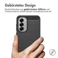 imoshion Brushed Back Cover Samsung Galaxy A56 - Schwarz