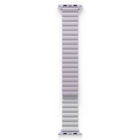 Uniq Revix doppelseitiges Armband für das  Apple Watch Series 1 t/m 9 / SE (38/40/41 mm) | Series 10 / 11 (42 mm) - Lilac / White