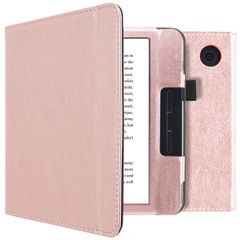 imoshion Vegan Leather Klapphülle Tolino Vision 5 - Roségold