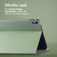 Accezz Classic Tablet Case Apple iPad Air 11 Zoll (2025) M3 / (2024) M2 / Air 5 (2022) / Air 4 (2020) - Grün
