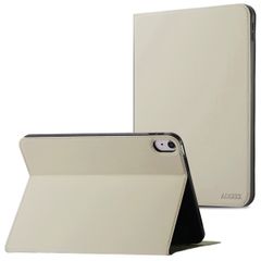Accezz Classic Klapphülle Apple iPad 11 (2025) 11 Zoll A16 / iPad 10 (2022) 10.9 Zoll - Greige