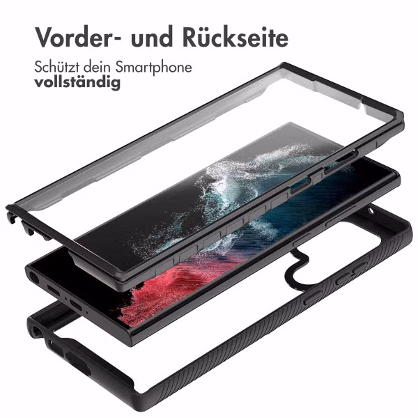 imoshion 360° Full Protective Case Samsung Galaxy S23 Ultra - Schwarz