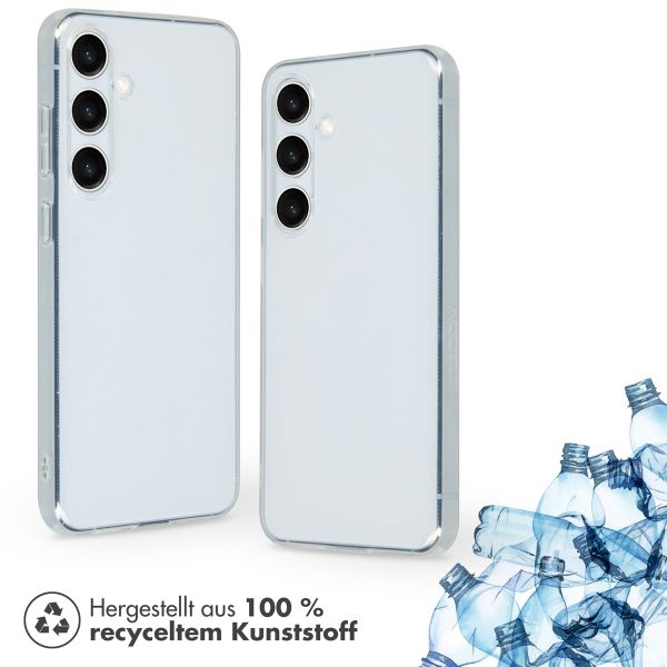 Accezz 100% recyceltes TPU Clear Cover für das Samsung Galaxy S24 Plus - Transparent