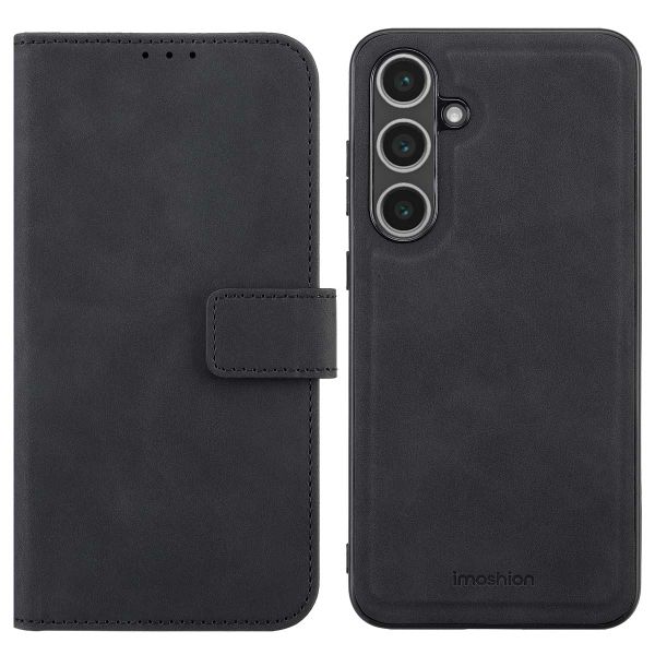 imoshion Entfernbare 2-1 Luxus Klapphülle Samsung Galaxy S24 FE - Schwarz