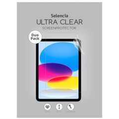 Selencia Duo Pack Ultra Clear Screenprotector für das iPad 11 (2025) 11 Zoll / iPad 10 (2022) 10.9 Zoll