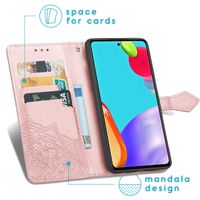 imoshion Mandala Klapphülle Samsung Galaxy A52(s) (5G/4G) - Rosé gold