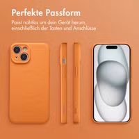 imoshion Color Back Cover mit MagSafe Apple iPhone 15 - Neon Orange