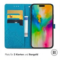 imoshion Mandala Klapphülle Apple iPhone 16 - Türkis