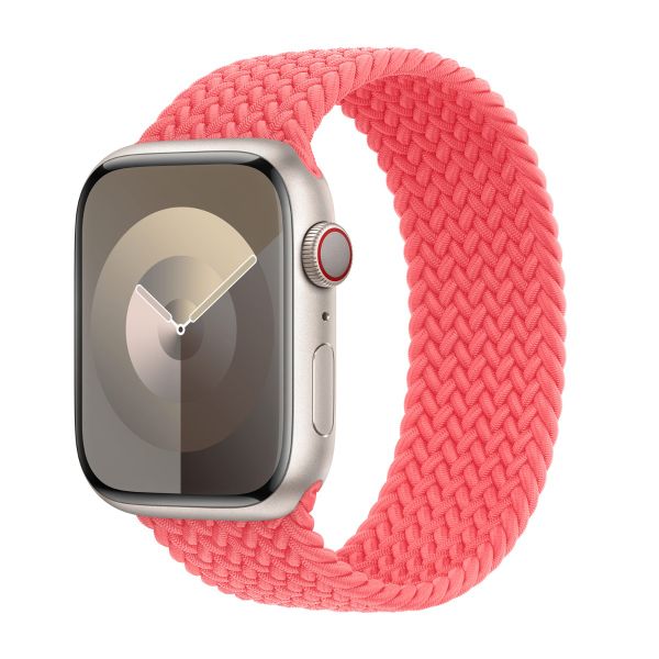 Apple 5 Pack Geflochtenes Solo Loop für Apple Watch | 44/45/46/49 mm - Größe 6 - Lavender/ Maize/ Lake Green/ Guave/ Storm Blue