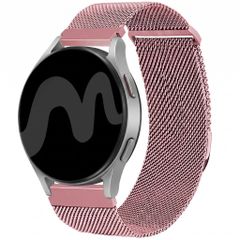 imoshion Magnetisches Milanaise Armband -   Universelle 20 mm Anschluss - Größe S - Rosa