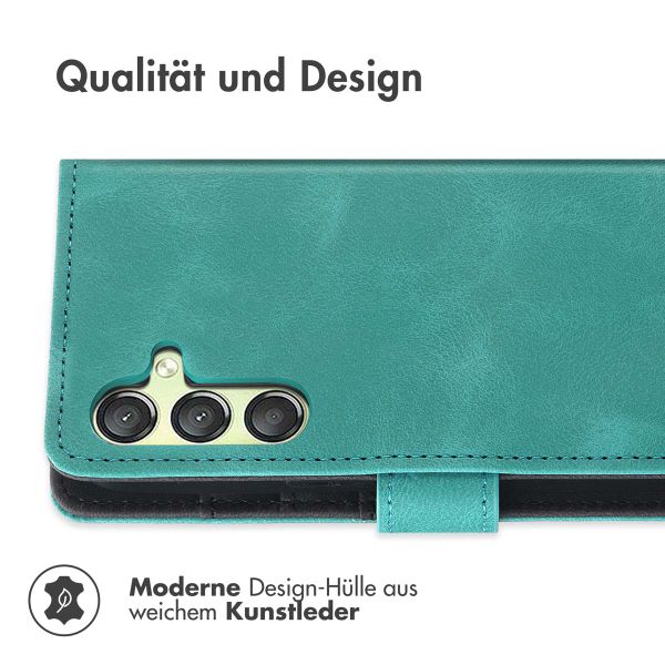 imoshion Klapphülle mit Kordel Samsung Galaxy A25 (5G) - Türkis