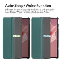imoshion Trifold Klapphülle Lenovo Tab P12 - Dunkelgrün