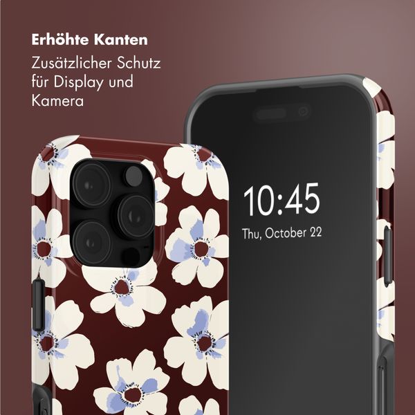 Selencia Vivid Rückabdeckung mit MagSafe Apple iPhone 16 Pro Max - Choco Flower Pop