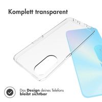 Accezz Clear TPU Backcover Oppo A78 (5G) - Transparent