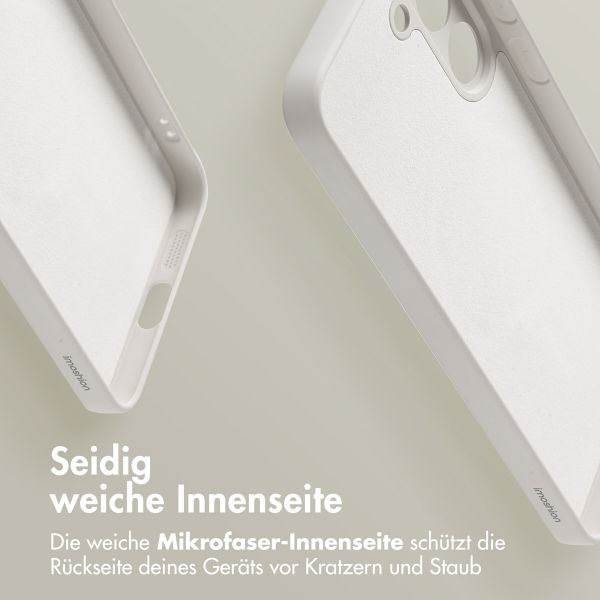 imoshion Color Back Cover mit MagSafe für das Samsung Galaxy S25 Plus - Beige