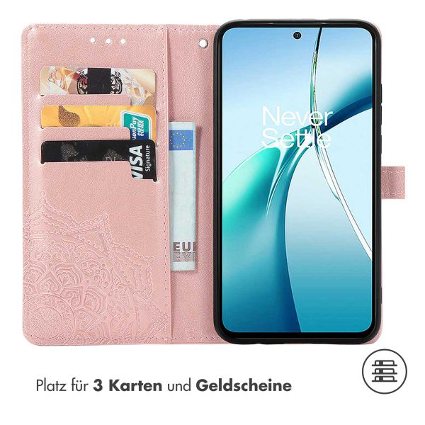 imoshion Mandala Klapphülle Motorola Moto G15 / G15 Power - Rosé gold