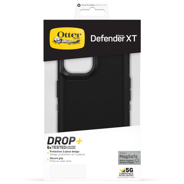 OtterBox Defender Rugged Case mit MagSafe für das iPhone 14 - Schwarz