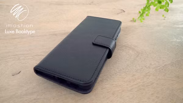 imoshion Luxuriöse Klapphülle Samsung Galaxy A10 - Schwarz